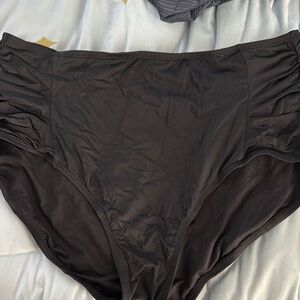 Kona Sol Black Swimwear Bottoms